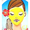 Yellow Saint Face Mask