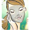 Purple Saint Face Mask